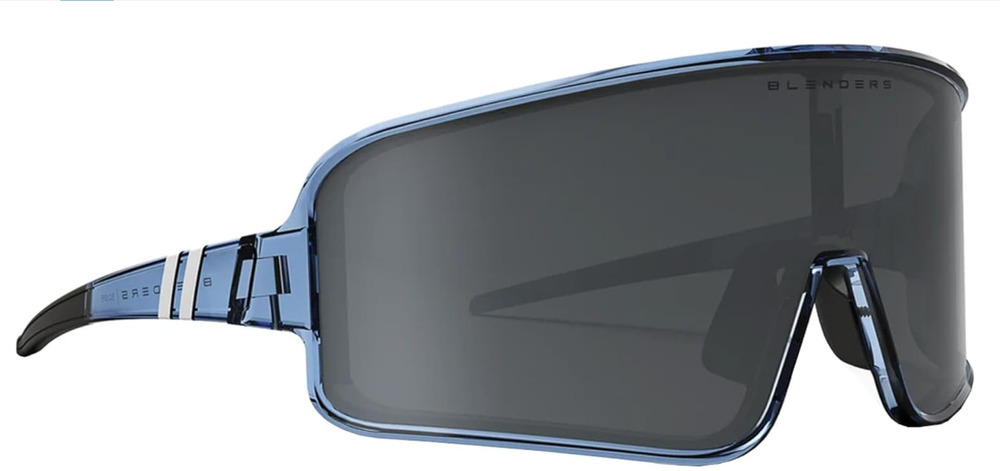 Blenders Polarized Sunglasses –Wrap-Around Lens – 100% UV Protection  Blue